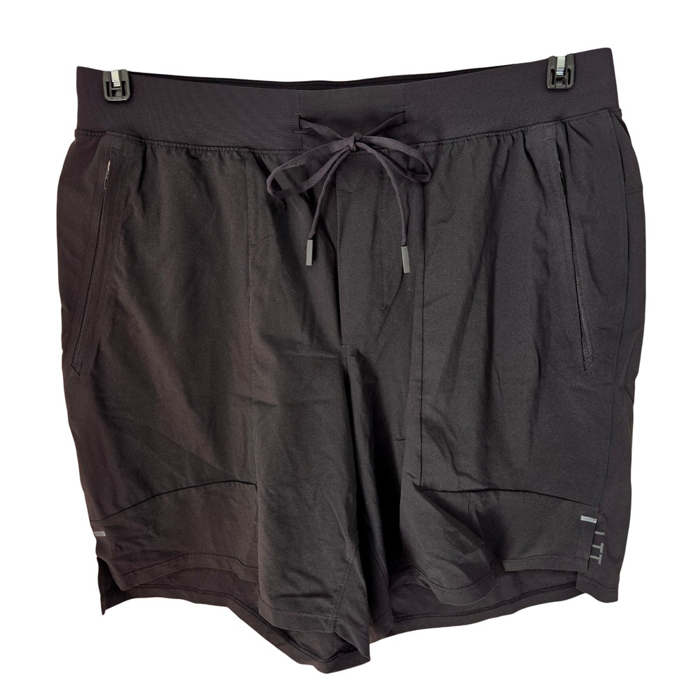 Lululemon Mens License to Train LTT Shorts Black Size Large 7 Inch Inseam